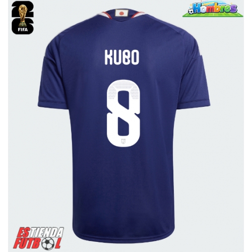 Japón Takefusa Kubo #8 Primera Equipación Mundial 2026 Manga Corta